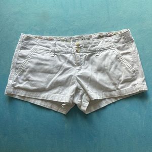 Low waisted mini shorts